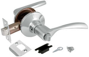 Дверная ручка-кноб для межкомнатной двери AJAX 6010 CP-B хром