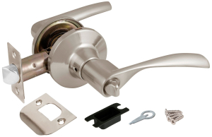 Дверная ручка-кноб для межкомнатной двери AJAX 6010 SN-B никель