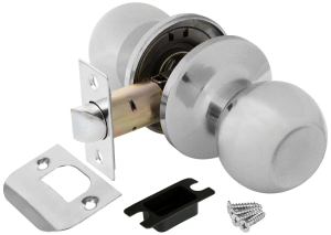 Дверная ручка-кноб для межкомнатной двери AJAX 6082 CP-P хром