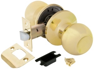 Дверная ручка-кноб для межкомнатной двери AJAX 6082 PB-P золото