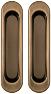 Дверная ручка для раздвижной двери PUNTO Soft LINE-010 бронза
