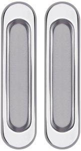 Дверная ручка для раздвижной двери PUNTO Soft LINE-010 хром