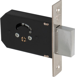 Дверной замок врезной Fuaro 200 F серебряный