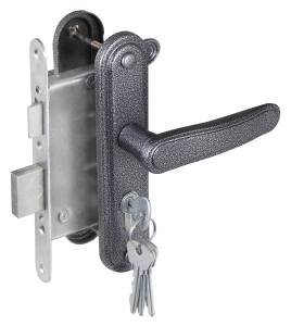 Цилиндровый замок Зенит ЗВ4-3.03 серебро