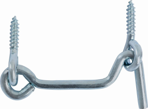 Крючок ветровой LUX-TOOLS шуруп-кольцо 60 мм цинк