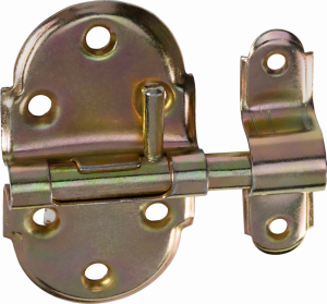 Дверной затвор LUX-TOOLS 75х40 мм сталь