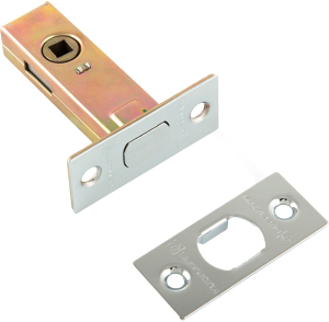 Задвижка защелка врезная Palladium 101 CP 57x66x25 мм металл