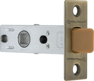 Дверная защелка Palladium 57х30х70 мм ЦАМ античная бронза