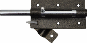 Дверная задвижка JET 145x87x30 мм бронза