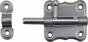 Задвижка дверная JET 70x68x30 мм металл хром