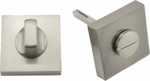 Завертка дверная FUARO WC BK6 DM матовый никель хром