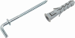 Дюбель-крюк LUX-TOOLS 8х40 мм 4 шт