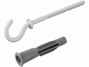 Дюбель универсальный LUX-TOOLS 485135 с шурупом 8х47 мм 2 шт