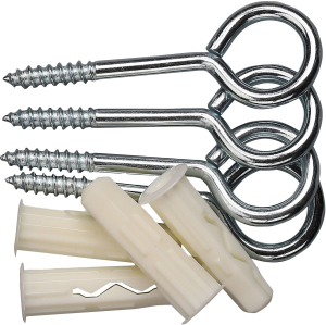 Дюбель ЕВРОПАРТНЕР MULTI Plug 6x25 мм с петля-шурупом 4,5x35 мм 4 шт