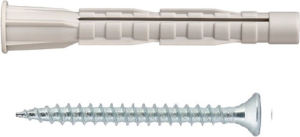 Дюбель универсальный  ЕВРОПАРТНЕР 6х50 мм с шурупом 4х60 мм 20 шт