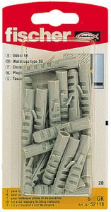 Дюбель универсальный распорный Fischer 6x30 мм 30 шт