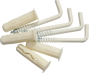 Дюбель ЕВРОПАРТНЕР MULTI 8x32 мм с крюк-шурупом 3,5х50 мм 4 шт