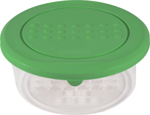 Емкость для хранения продуктов PATTERN круглая бархатно-зеленый 0,5 л 