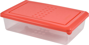 Контейнер Plast Team Pattern коралловый 0,75 л
