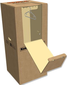 Коробка гардеробная 50х50х114 см