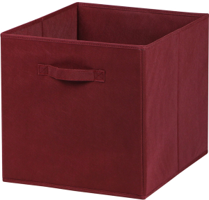 Контейнер 110310 текстиль рубин 330x380x330 мм 40 л
