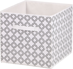 Контейнер 110312 текстиль белый 330x380x330 мм 40 л