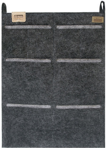 Органайзер для хранения подвесной Eva CLASSIC тёмно-серый 45х60см