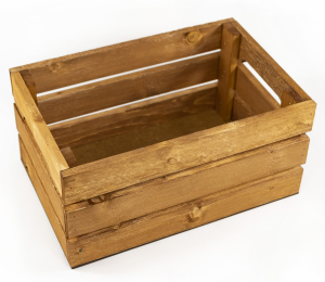 Ящик деревянный орех 30x20x14 см