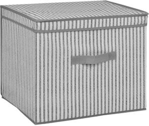 Корзина для белья текстиль OBI 122086 40х25х30 см серая