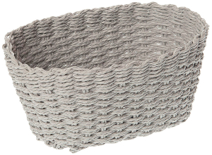 Корзина Pulita картон серая 140х280х200 мм