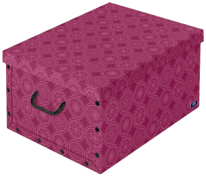 Коробка Domopak Living Ella Purp складная картонная 240х500х390 мм