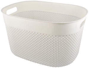 Корзина Plast Team Oslo полипропилен молочная 221х284х380 мм 18 л