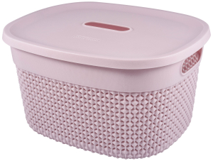 Корзина Plast Team OSLO пластиковая лиловый 22х27х15 см 6 л