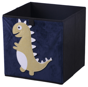 Короб для хранения с рисунком синий 30х30х30 см