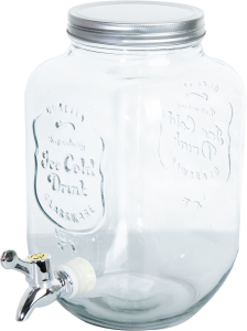 Банка с крышкой и краном 4 л