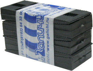 Клинья Galichi ПВХ резина 91х43х15 мм черные