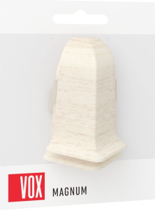 Наружный угол напольного плинтуса VOX Magnum дуб гренла 65 мм 2 шт