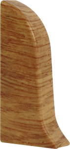 Заглушка напольного плинтуса ELSI Дуб Арден 47 мм 2 шт