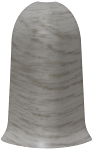 Наружный угол напольного плинтуса WIMAR дуб эверест 68 мм 2 шт