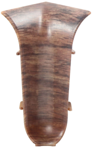 Внутренний угол напольного плинтуса WIMAR дуб гартвис 58 мм 2 шт