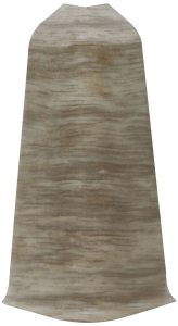 Наружный угол напольного плинтуса ELSI дуб пиреней 58 мм 2 шт