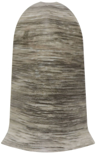 Наружный угол напольного плинтуса WIMAR дуб альба 86 мм 2 шт