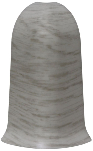 Наружный угол напольного плинтуса WIMAR дуб эверест 86 мм 2 шт