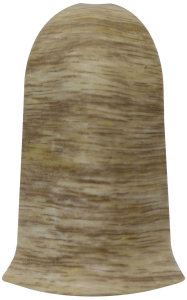 Наружный угол напольного плинтуса WIMAR дуб пальмира 86 мм 2 шт