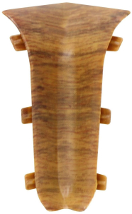 Внутренний угол напольного плинтуса WIMAR дуб дворцовый 68 мм 2 шт