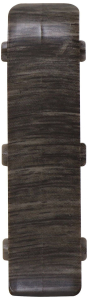 Соединитель напольного плинтуса WIMAR дуб черненый 68 мм 2 шт