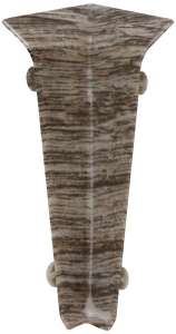 Внутренний угол напольного плинтуса ELSI дуб пикарди 70 мм 2 шт