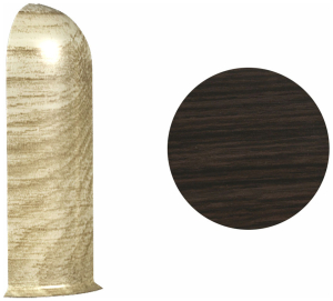 Наружный угол напольного плинтуса Decoplast венге 85 мм 2 шт