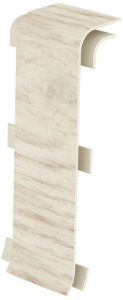 Соединитель напольного плинтуса VOX Esquero платан бьянко 65 мм