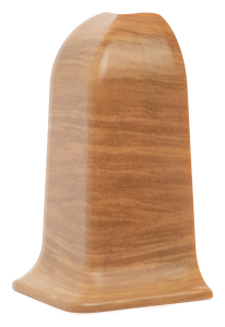 Наружный угол напольного плинтуса VOX Profi дуб темный 55 мм